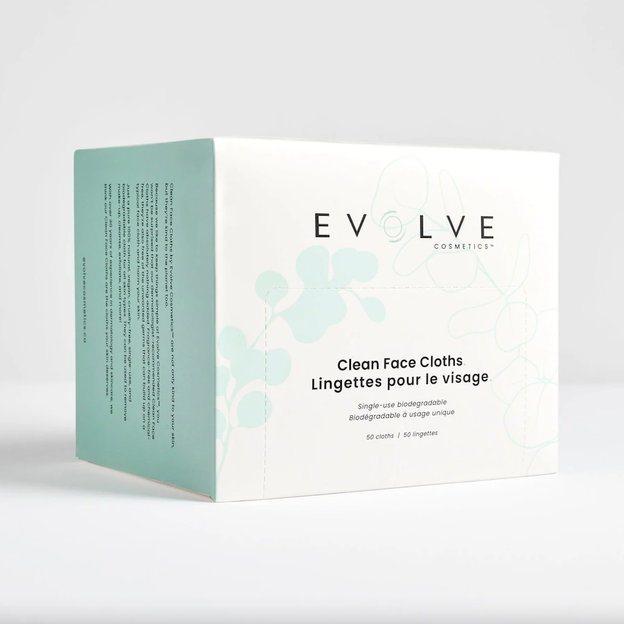 Evolve Clean Face Cloths Face Cloth Canada Skin Vitality Skin Care