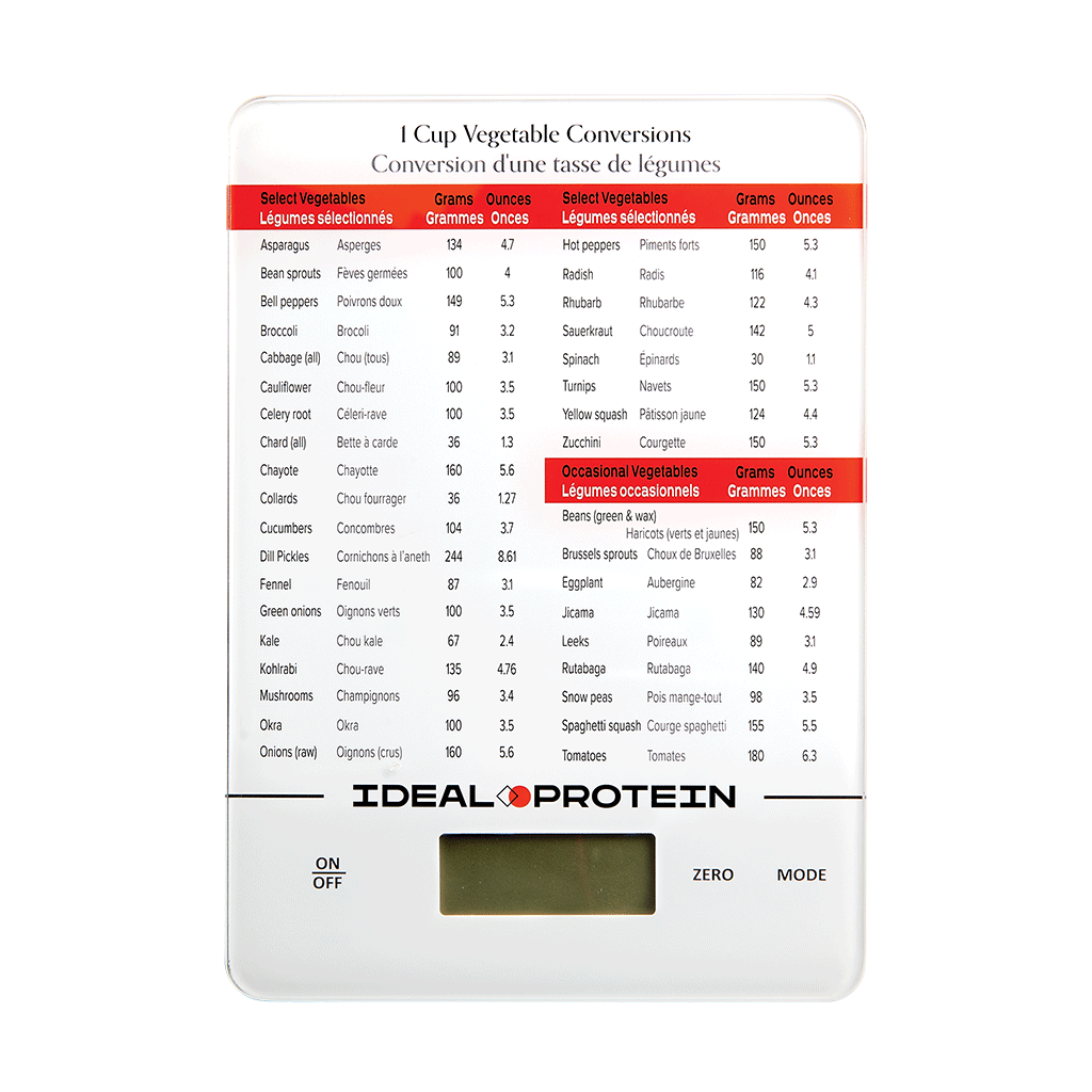 Ideal Protein Digital Food Scale - Skin Vitality Medical Clinic