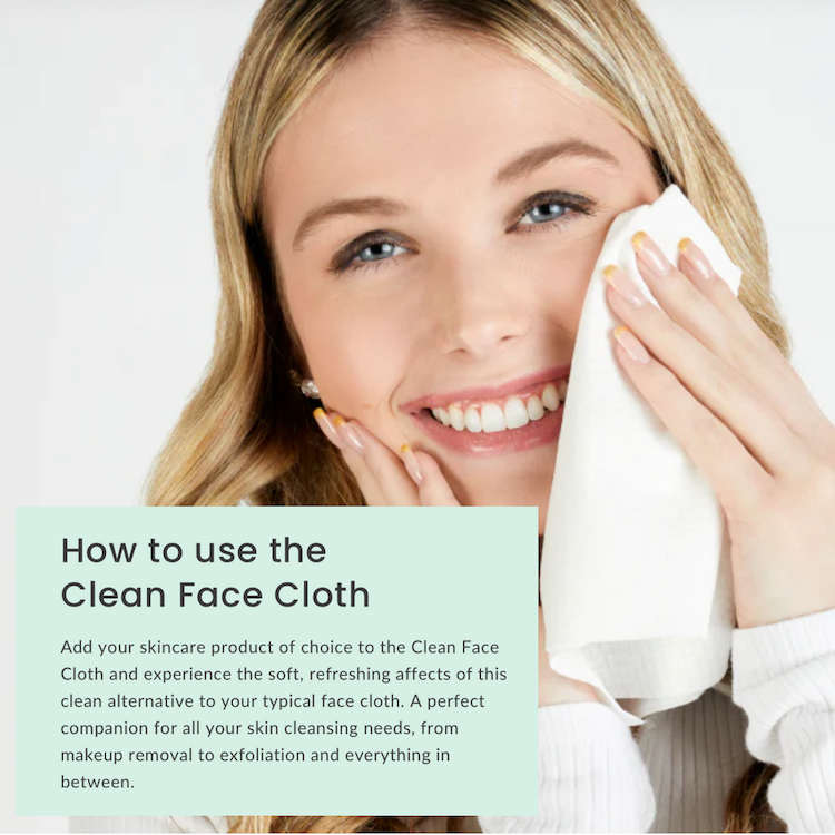 Evolve Clean Face Cloths
